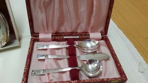 Vintage Angora cutlery set